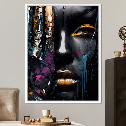 Female Portrait 128 Canvas Wall Art