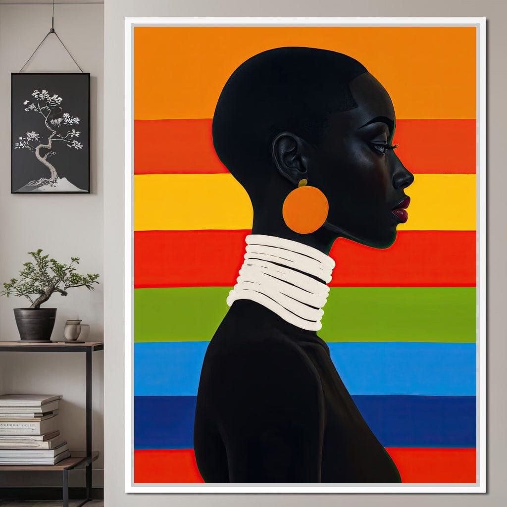 Wrapped in Pride Canvas Wall Art