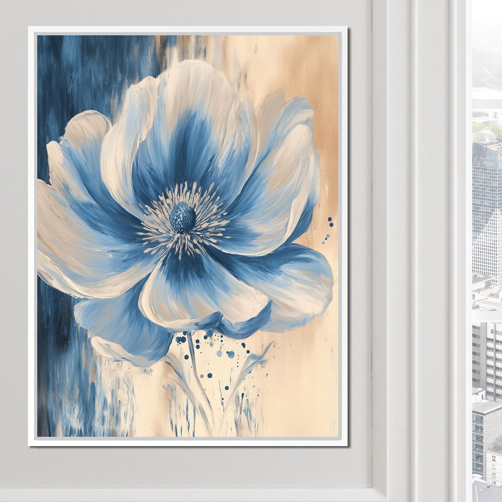 Flowering Tranquil Petals Canvas Wall Art