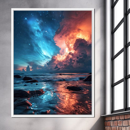 In the beginning Canvas Wall Art