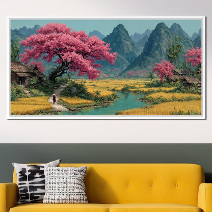 The Tranquil Path Canvas Wall Art