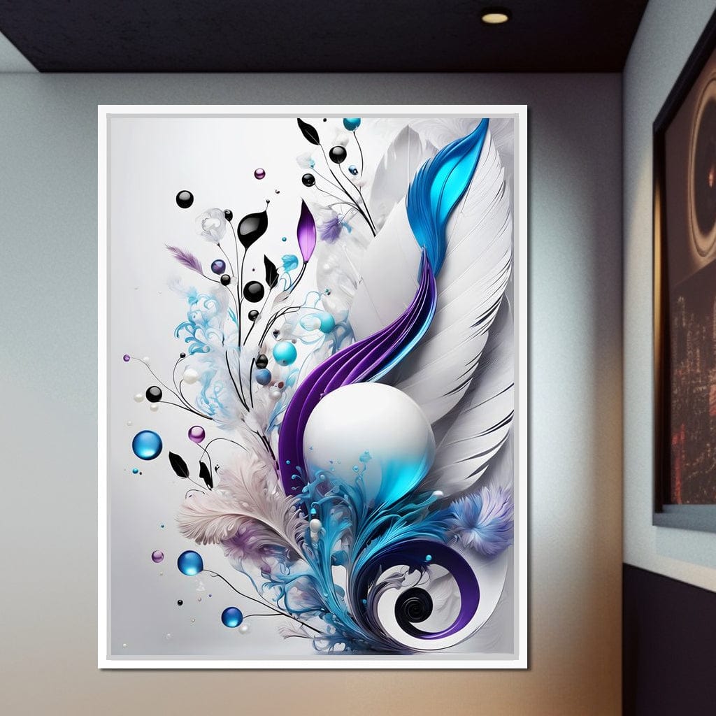 Purity and light Canvas Wall Art