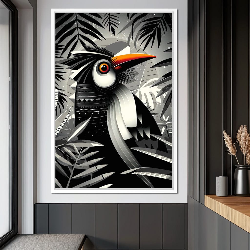 Tropical Trance Toucan Canvas Wall Art