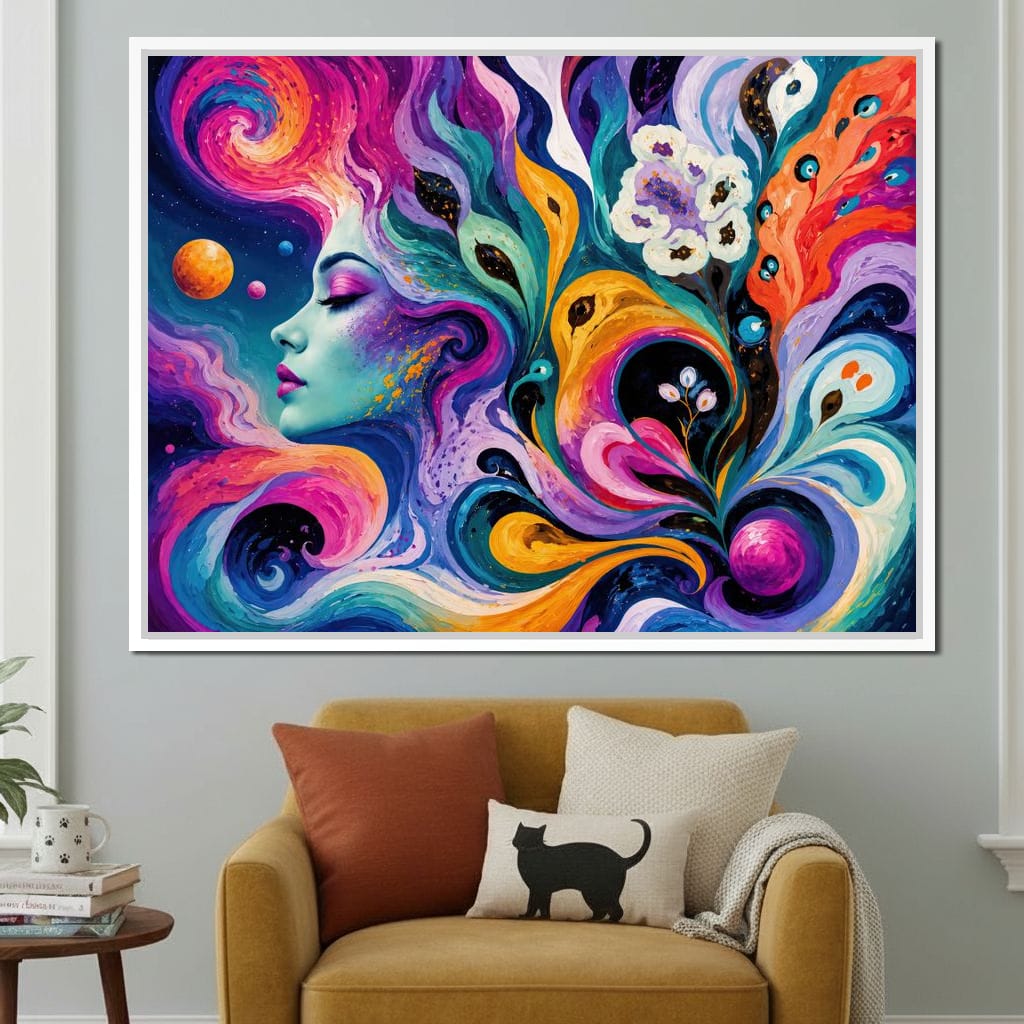 Cosmic Daydream Canvas Wall Art