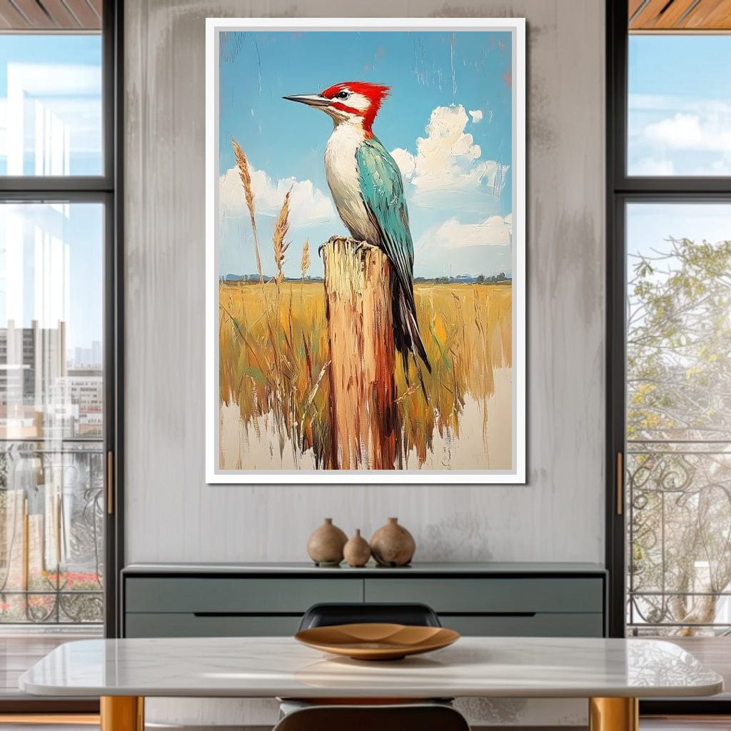 Vivid Meadow Sentinel Canvas Wall Art