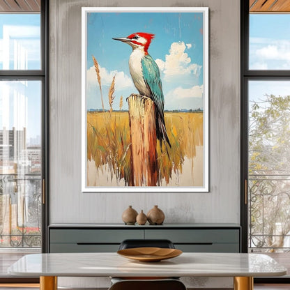 Vivid Meadow Sentinel Canvas Wall Art