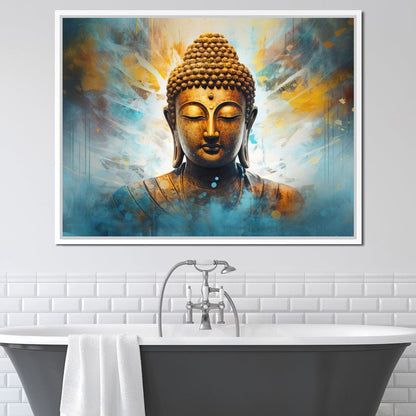 Buddha's Mystical Mural Canvas Wall Art
