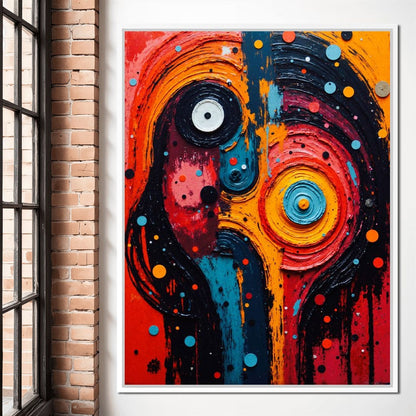Colorful Modern Art 068 Canvas Wall Art