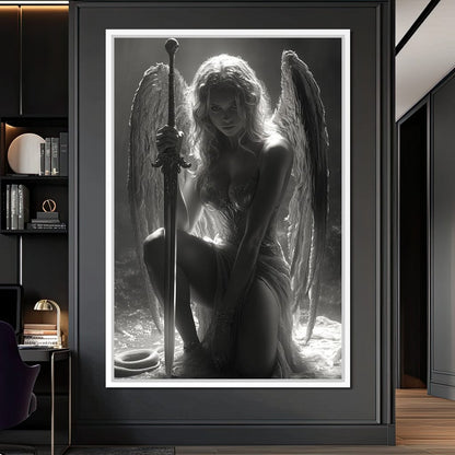 Ariel's Courage Canvas Wall Art