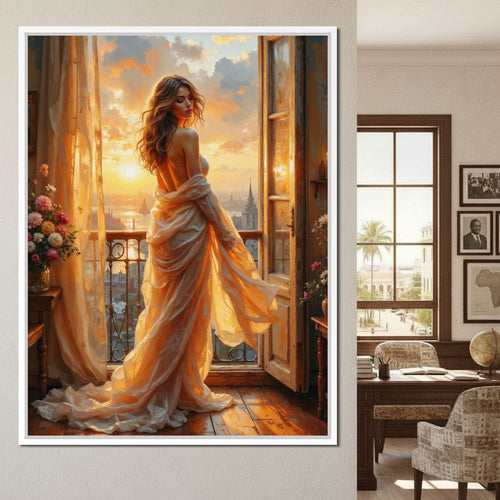 Where Light Lingers Canvas Wall Art