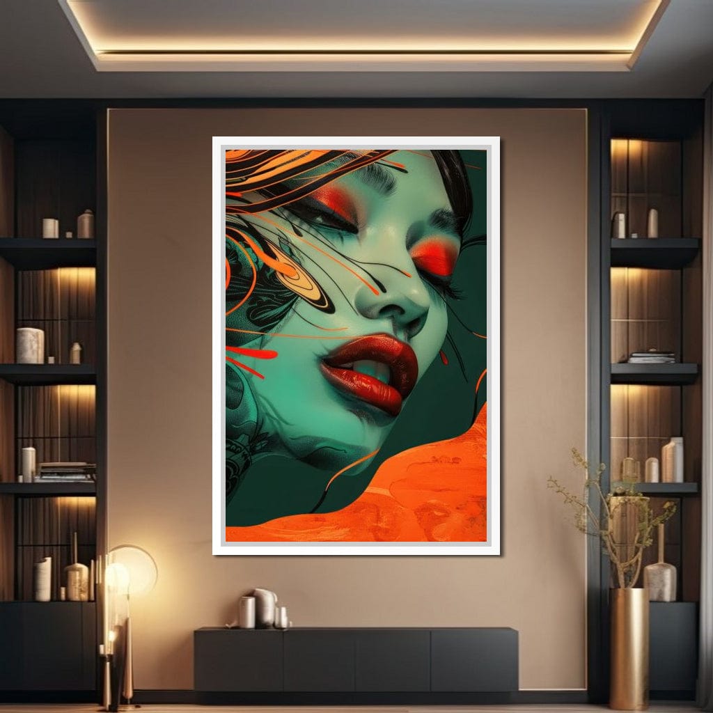 Celestial Muse Canvas Wall Art