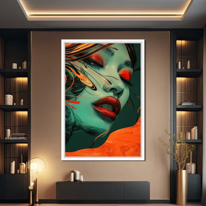 Celestial Muse Canvas Wall Art