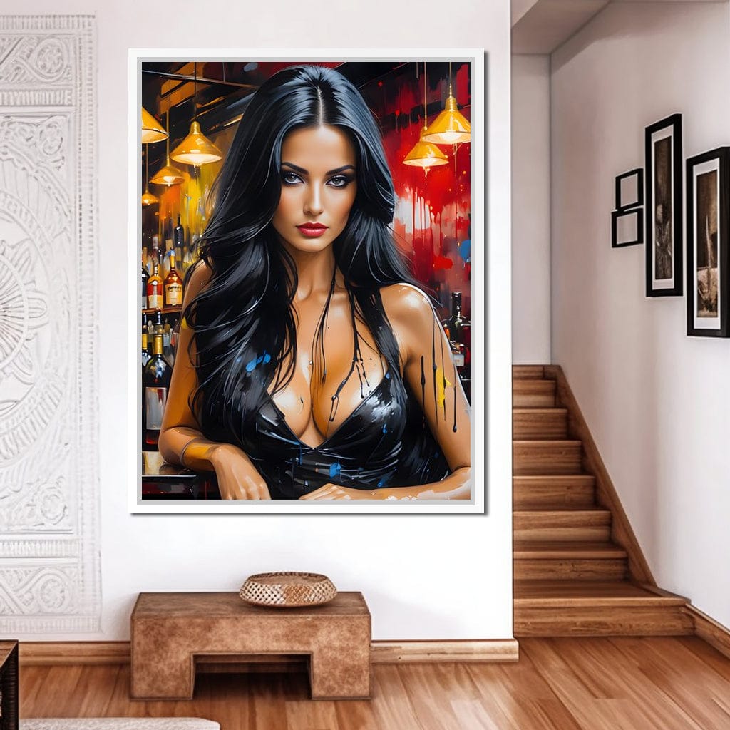 Female Portrait 230 Canvas Wall Art