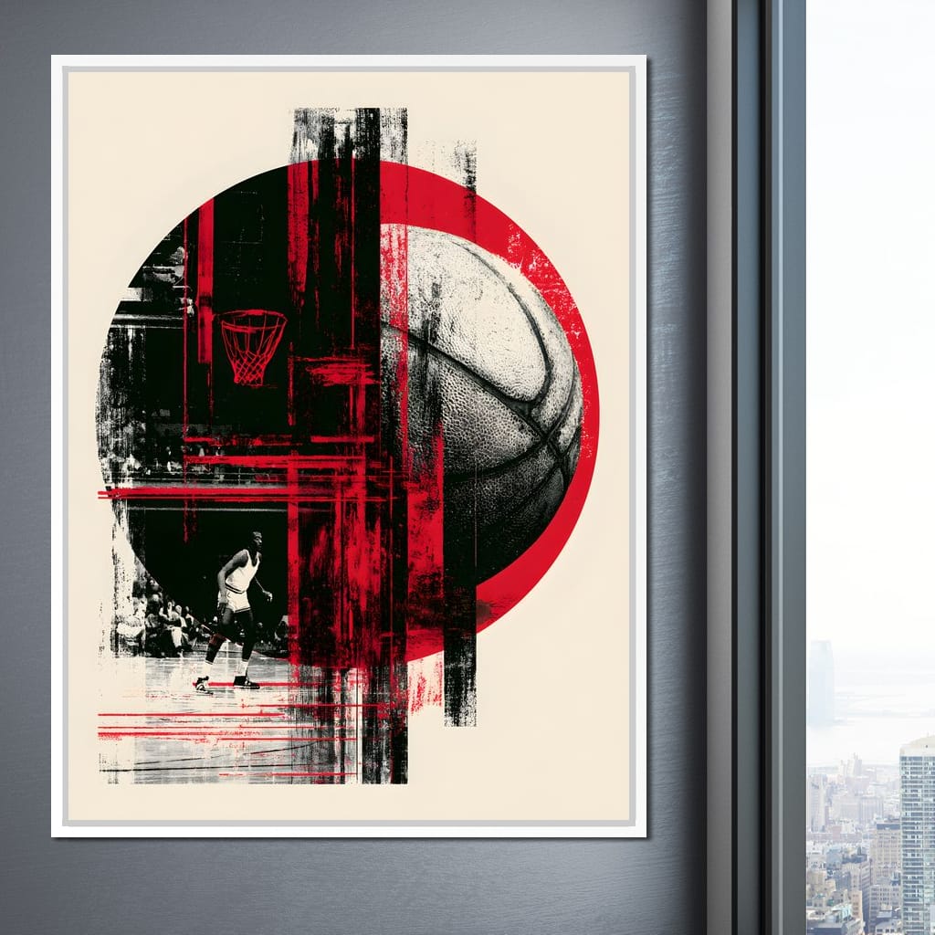 Gravity of the Final Buzzer Canvas Wall Art