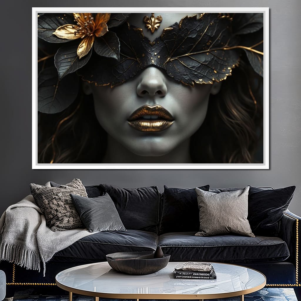 Noir Botanica Canvas Wall Art