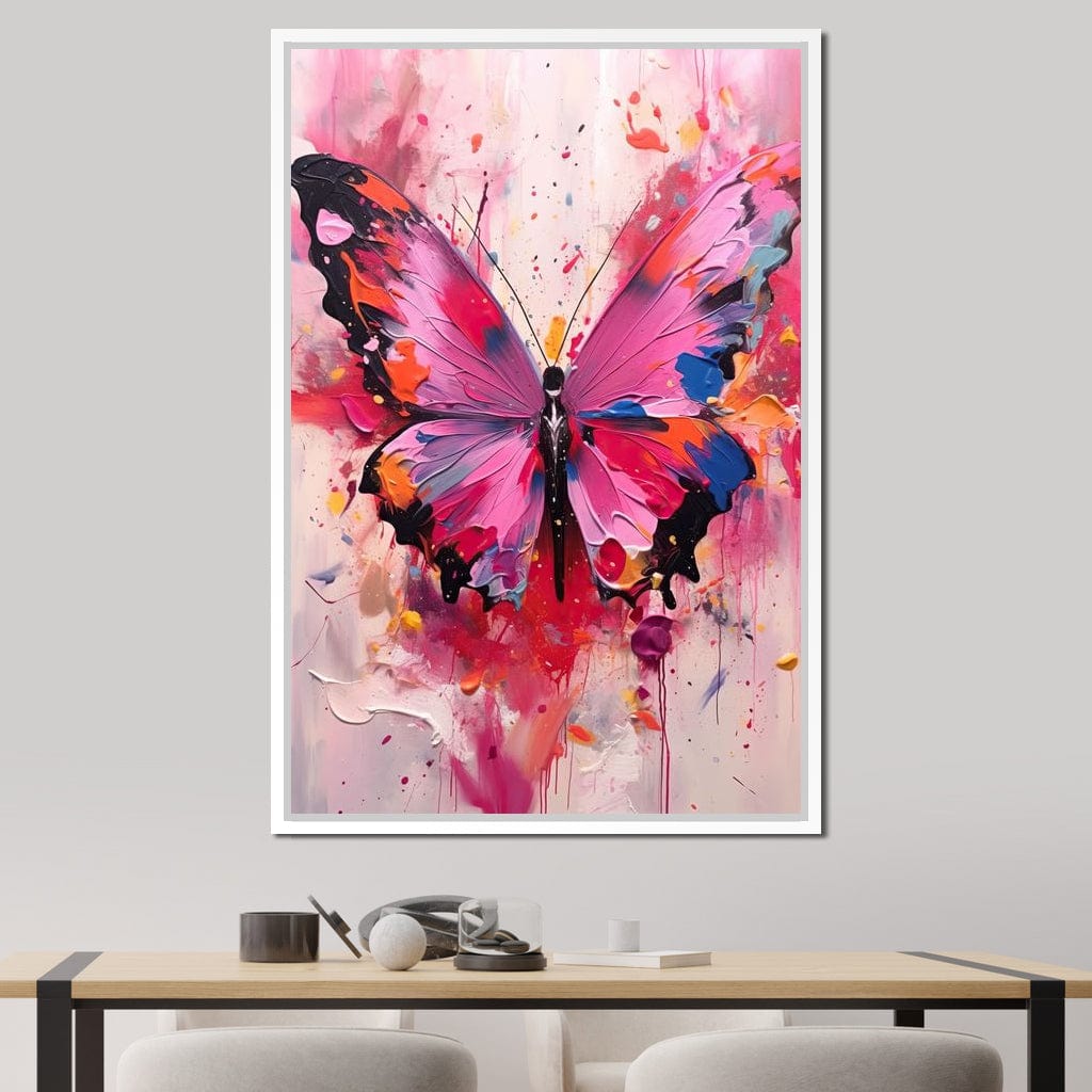 Radiant Winged Dreams Canvas Wall Art