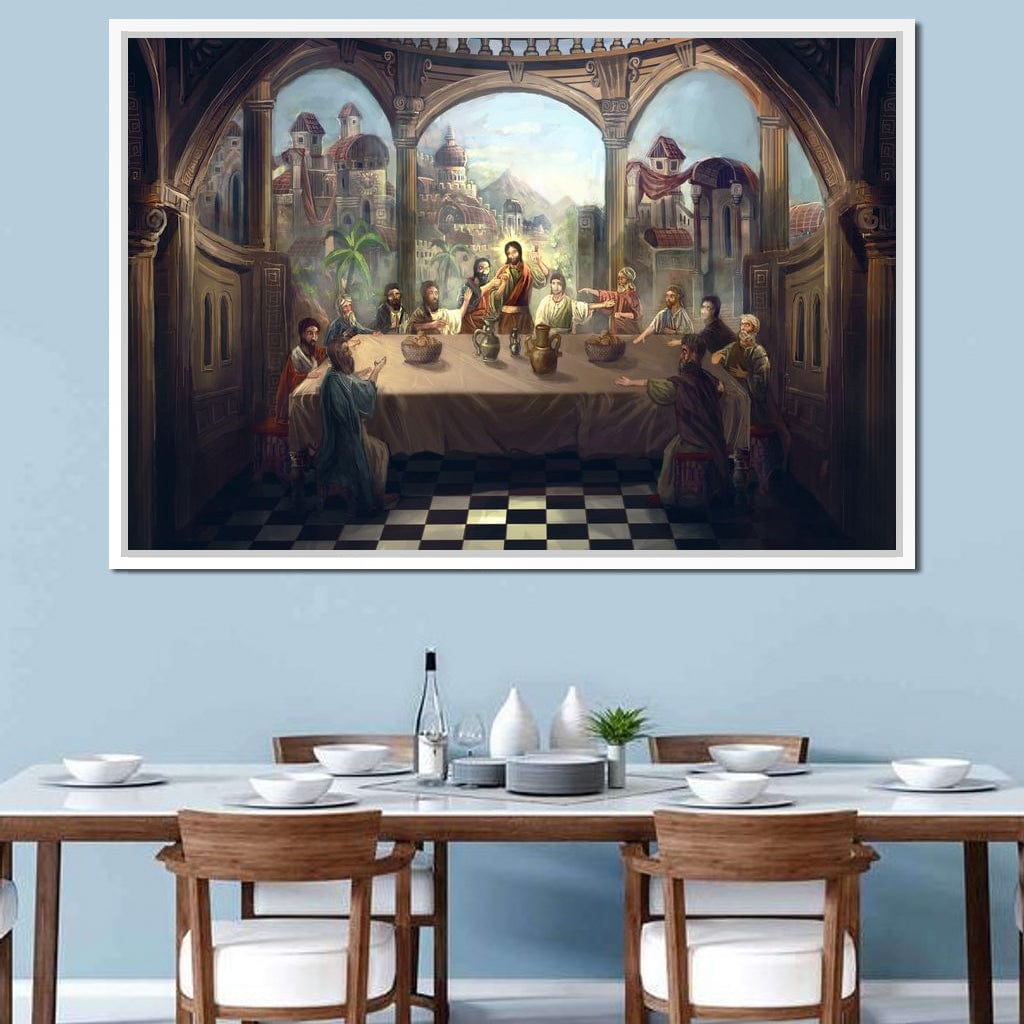 Last Supper Canvas Wall Art