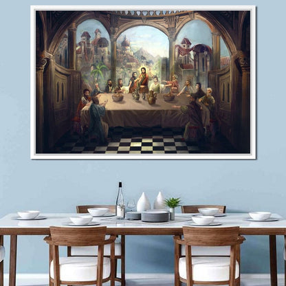 Last Supper Canvas Wall Art
