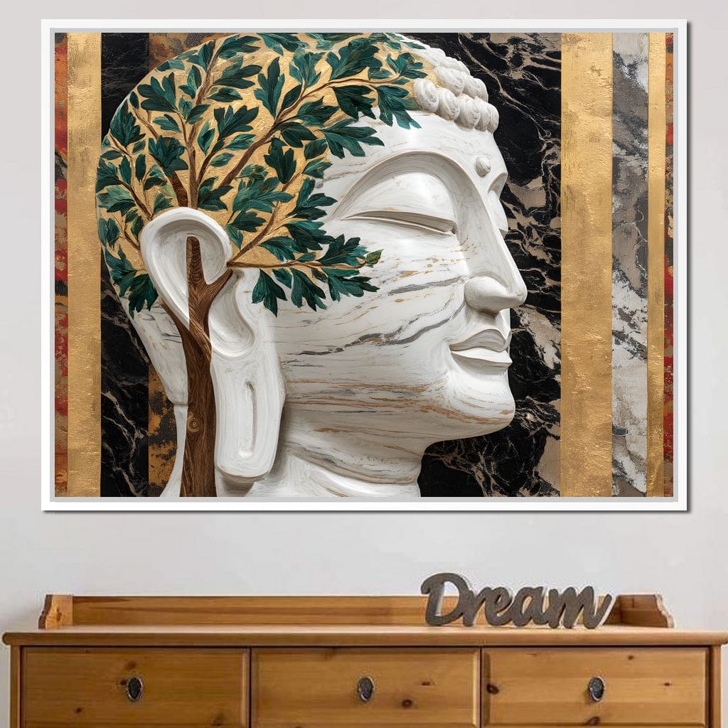 Enlightened Tranquil Oasis Canvas Wall Art