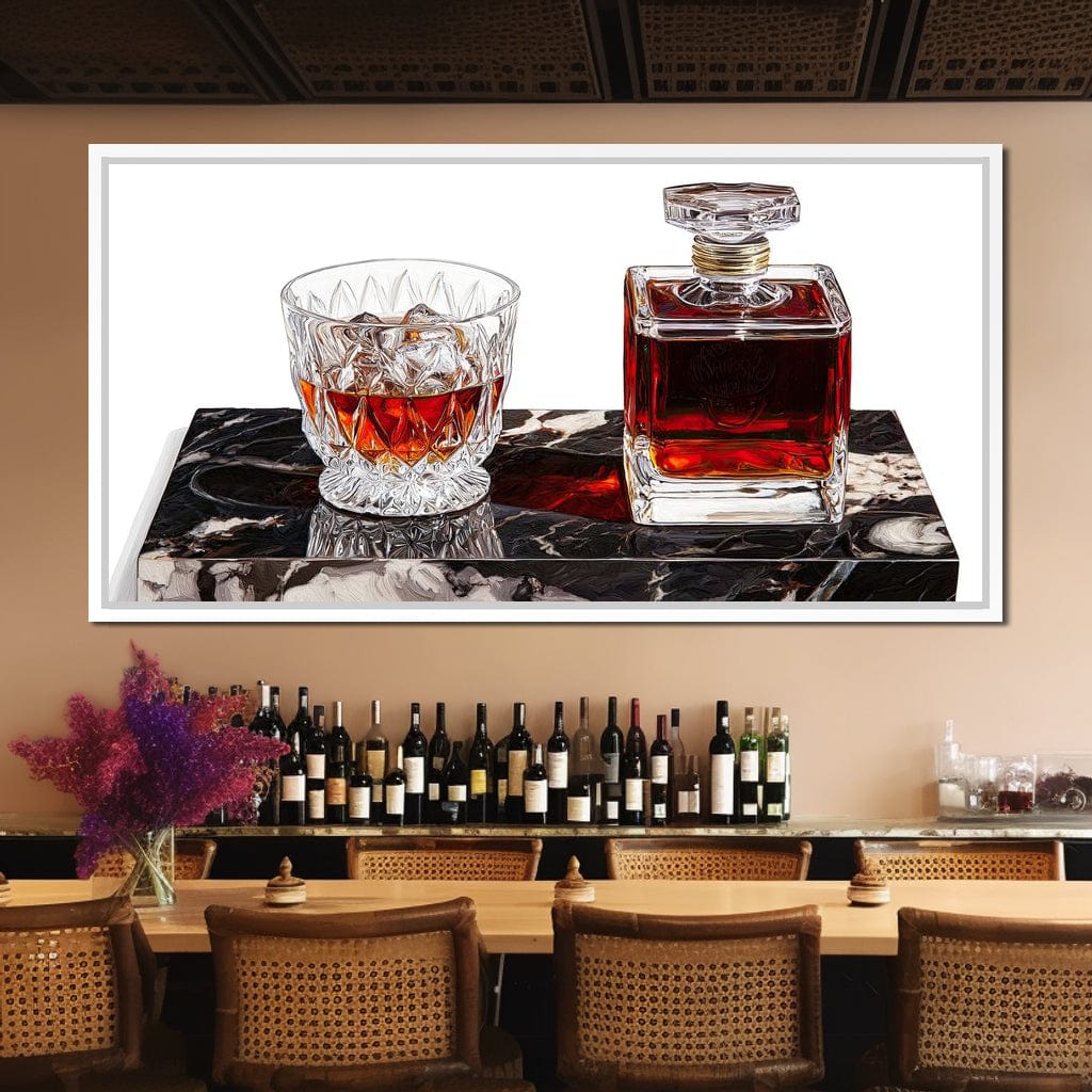 Refined Spirits Elegance Canvas Wall Art
