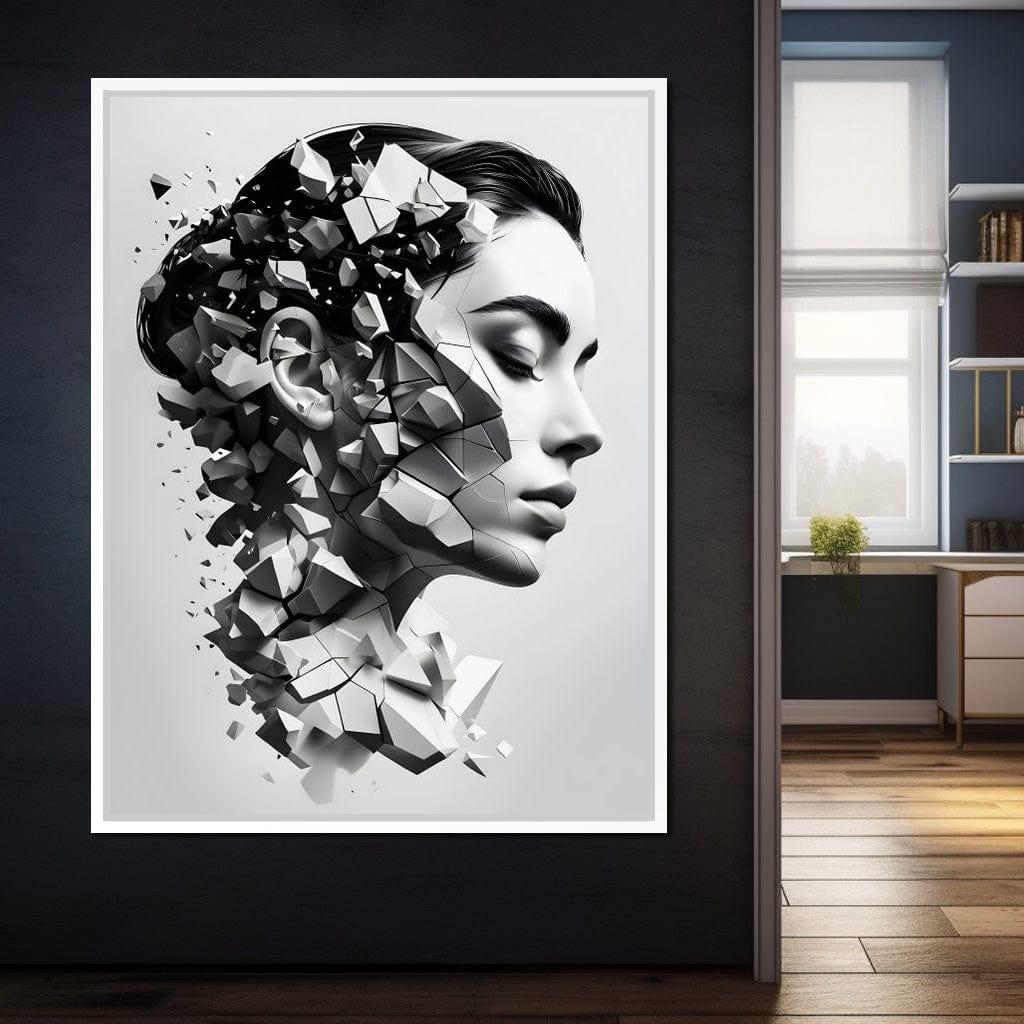 Female Portrait 321 Canvas Wall Art