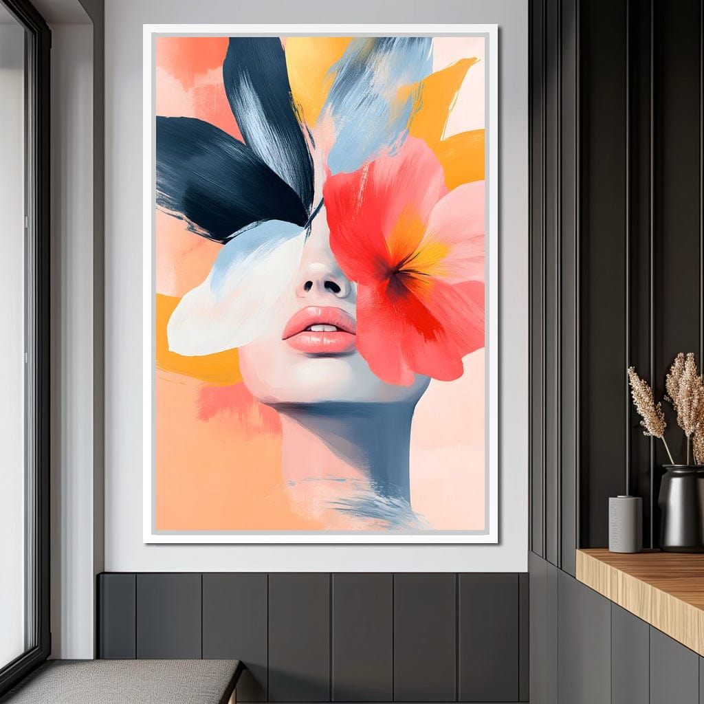 Petals of Enchantment Canvas Wall Art