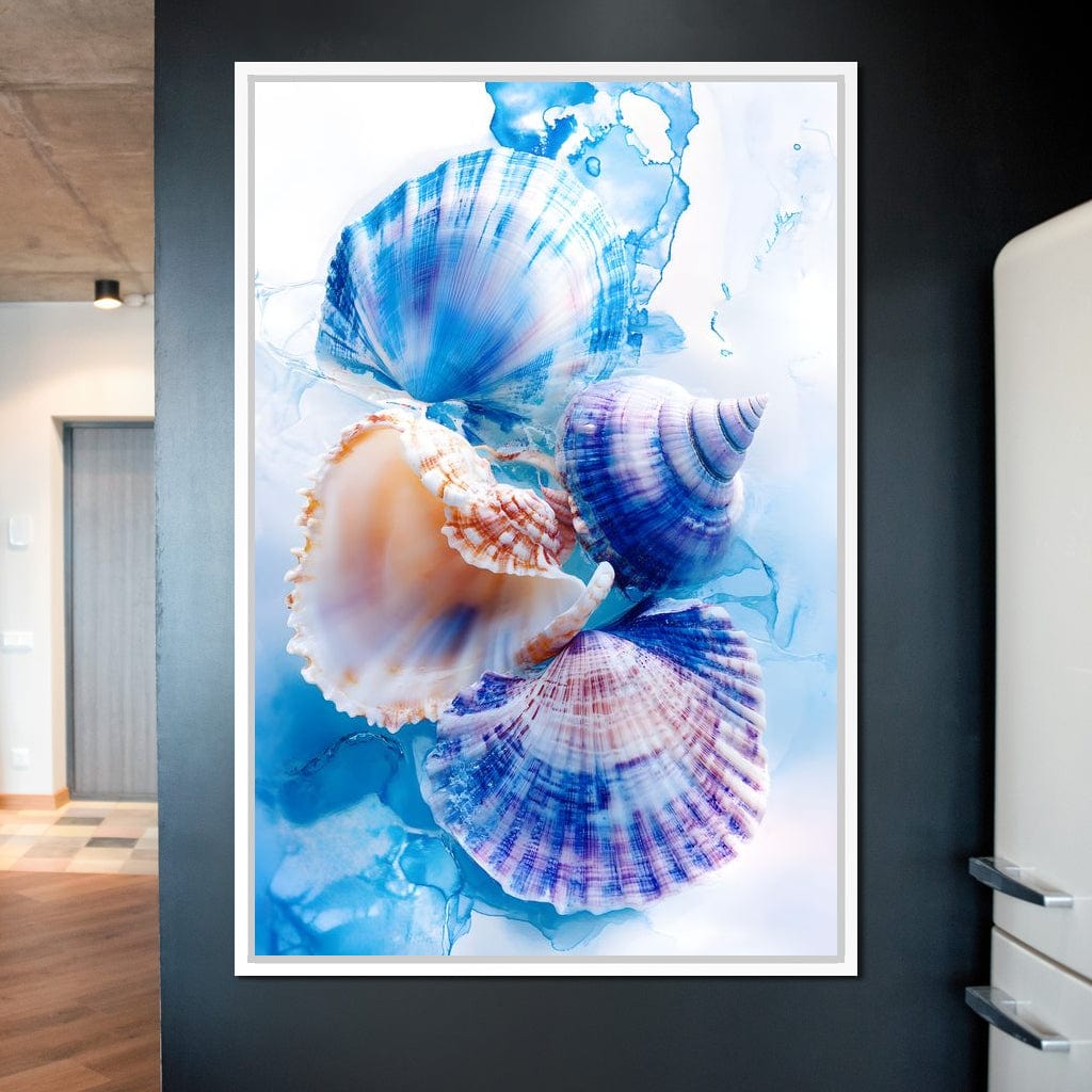 Oceanic Seashells Dreamscape Canvas Wall Art
