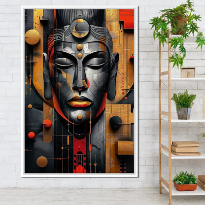 Solar Radiance Geometric Visions Canvas Wall Art