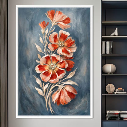 Emberlight Florals Canvas Wall Art