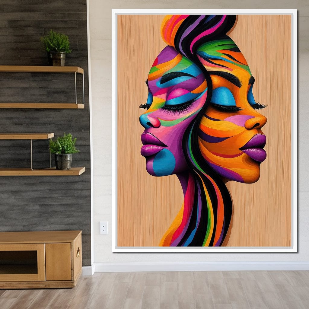 Soul Sisters in Color Canvas Wall Art
