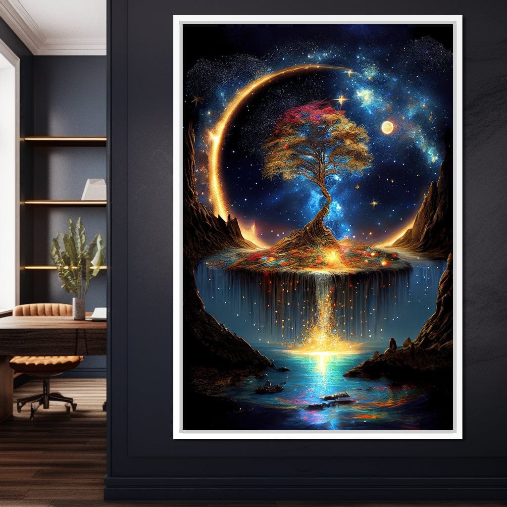 Mythical Tree Canvas Wall Art