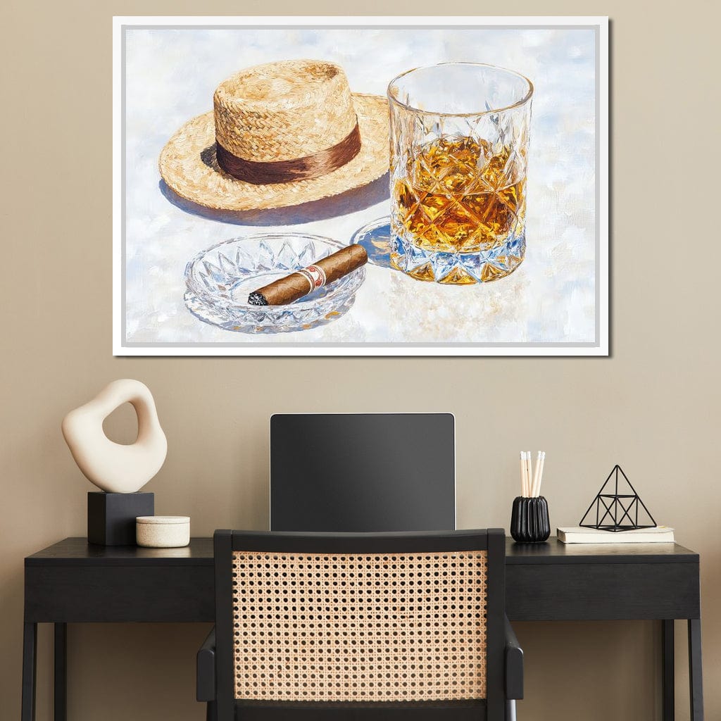 Sunlit Cuban Leisure Canvas Wall Art