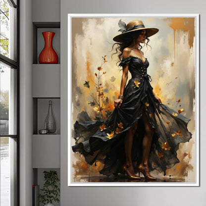 Female Portrait 325 Canvas Wall Art