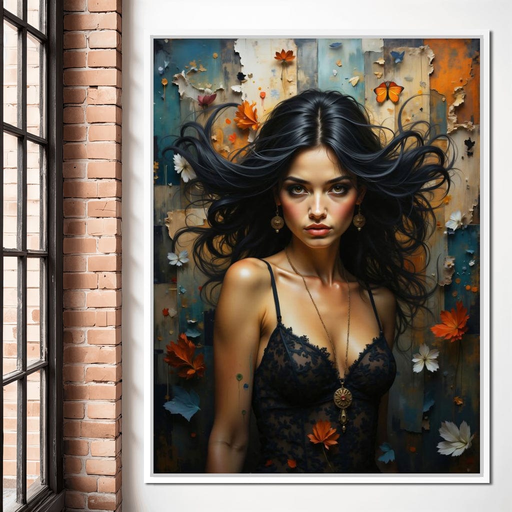 Female Portrait 330 Canvas Wall Art