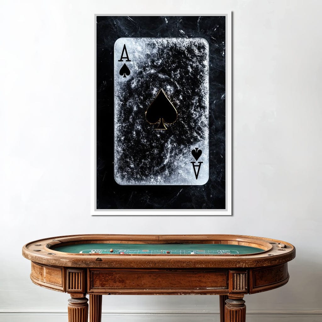 Ace of Shadows Canvas Wall Art