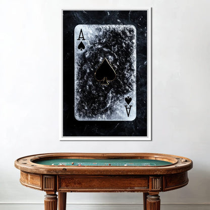 Ace of Shadows Canvas Wall Art