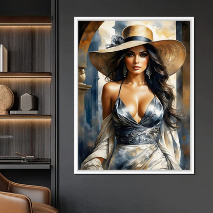 Female Portrait 285 Canvas Wall Art