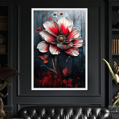Blossom of Sanguine Dreams Canvas Wall Art