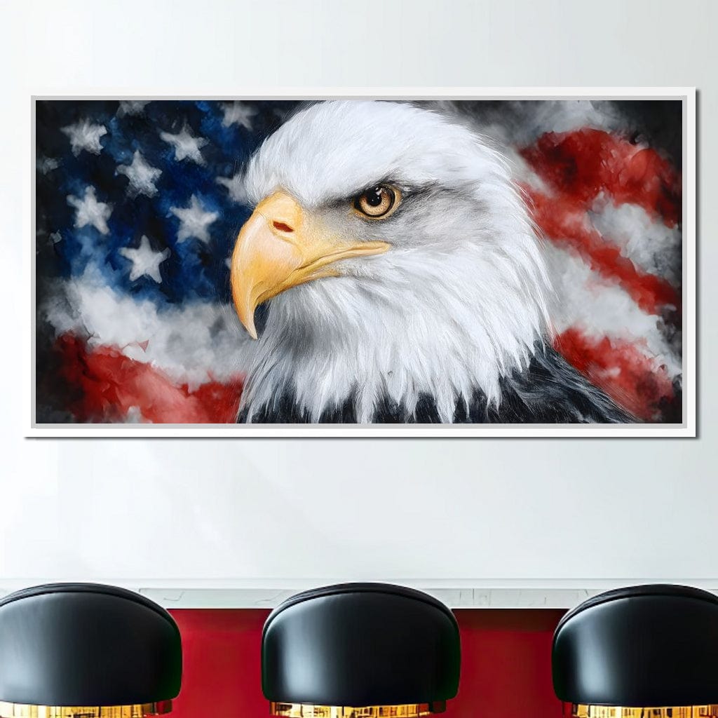 Majestic Eagle Essence Canvas Wall Art