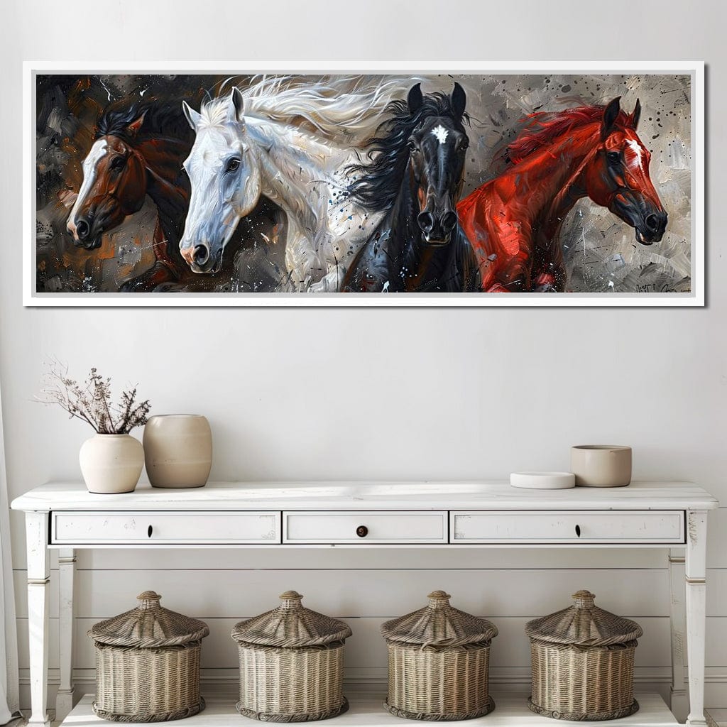 Gallop Through Wild Canvas Wall Art