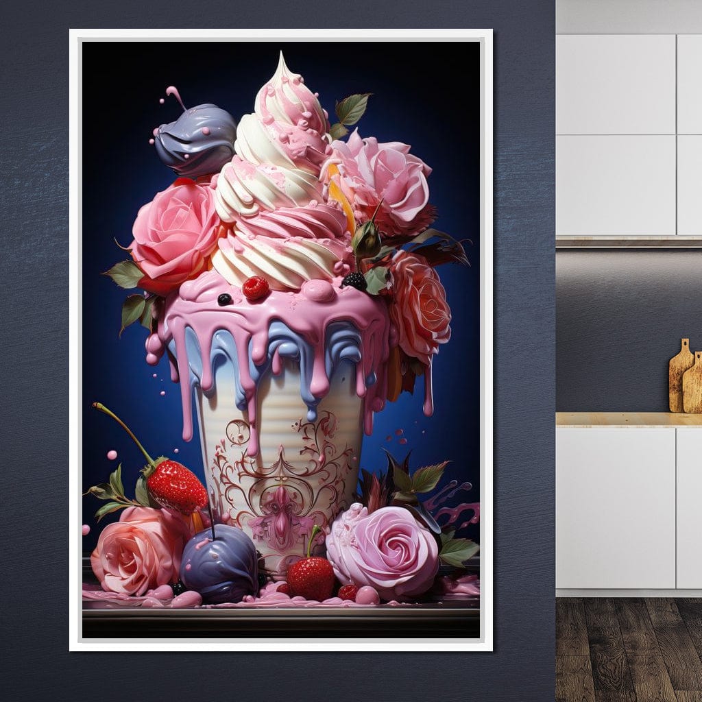 Candy Ice Cream Canvas Wall Art