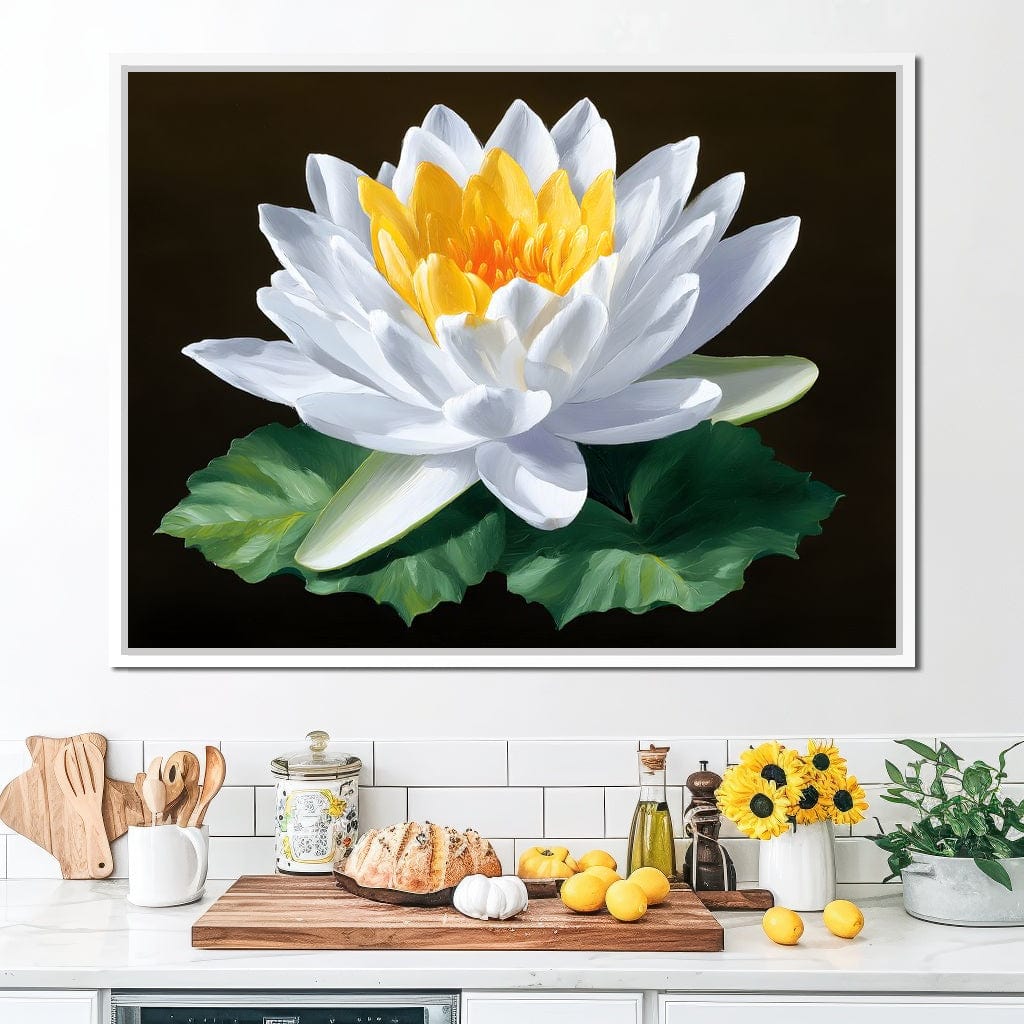 Radiant Petals Blossom Canvas Wall Art