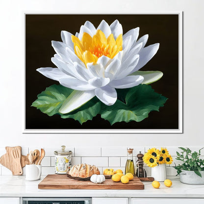 Radiant Petals Blossom Canvas Wall Art