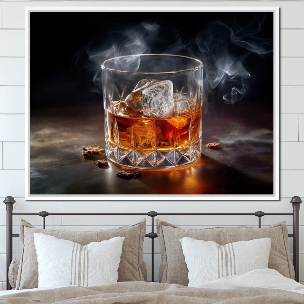 Infused Whiskey with Liquid Magic Canvas Wall Art