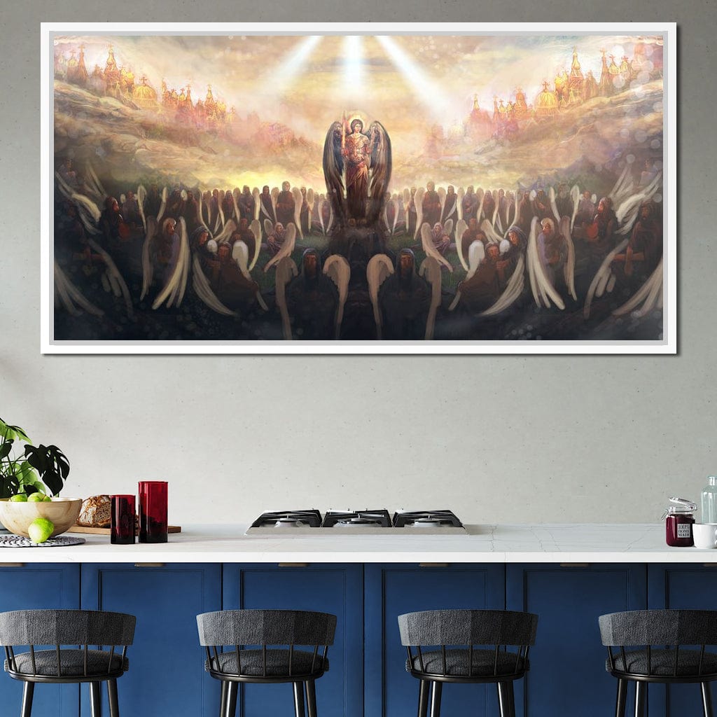 Saint Archangel Michael Canvas Wall Art
