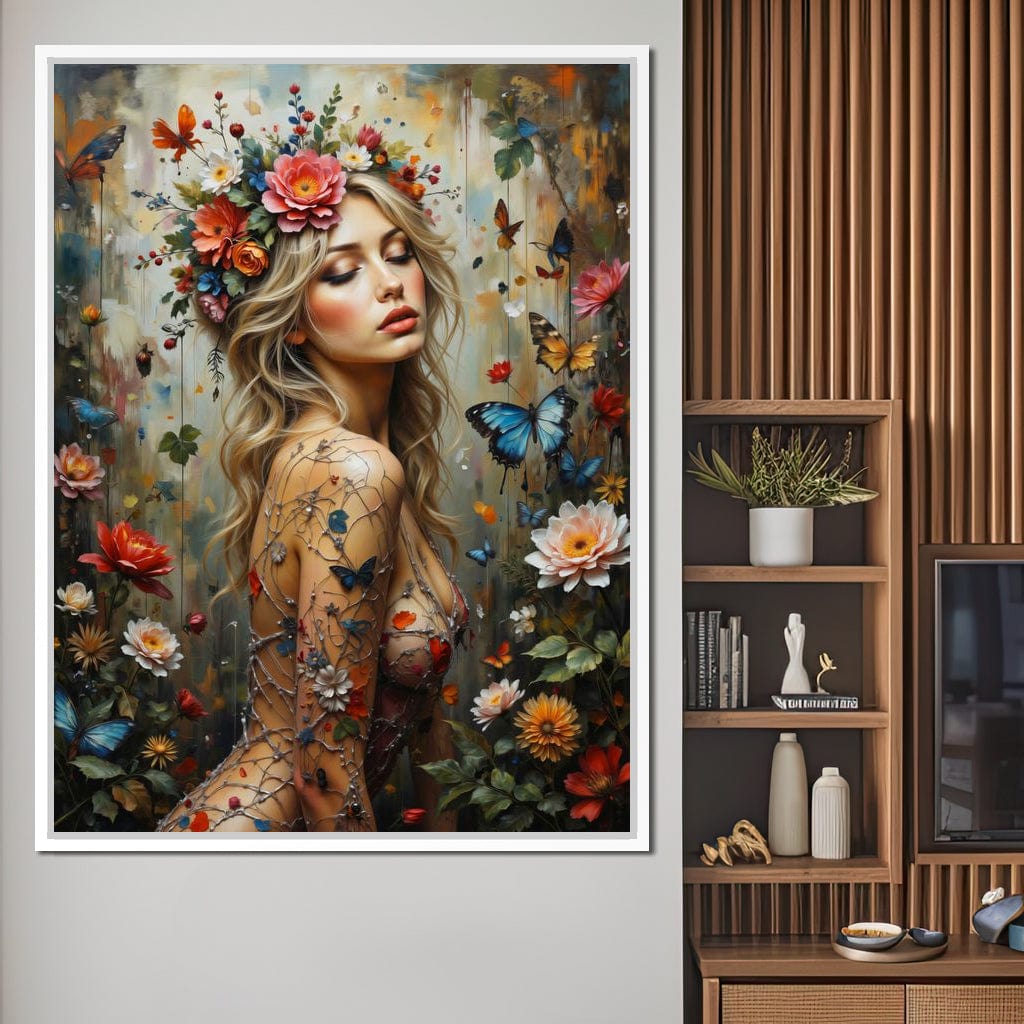 Female Portrait 335 Canvas Wall Art