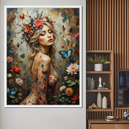 Female Portrait 335 Canvas Wall Art