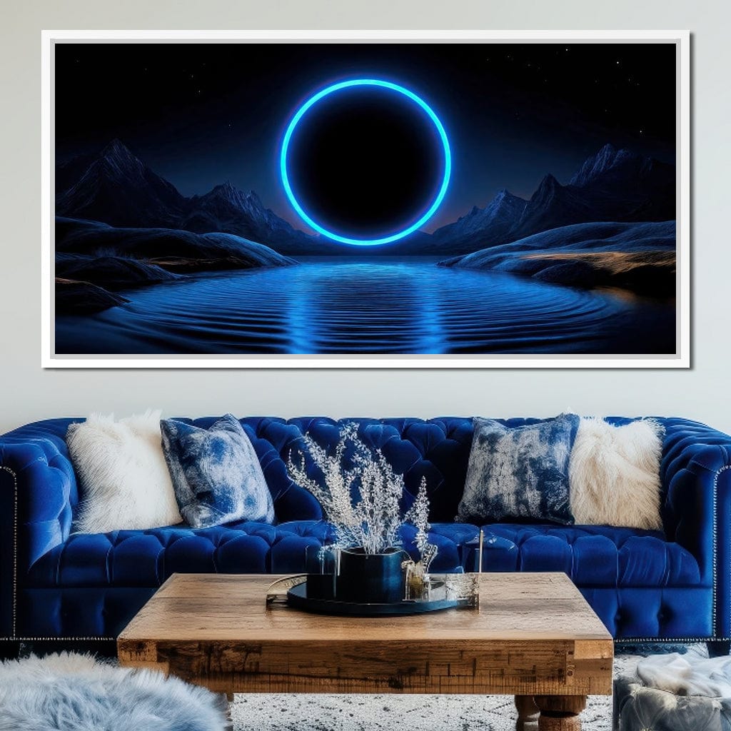 The Halo of Infinity Canvas Wall Art