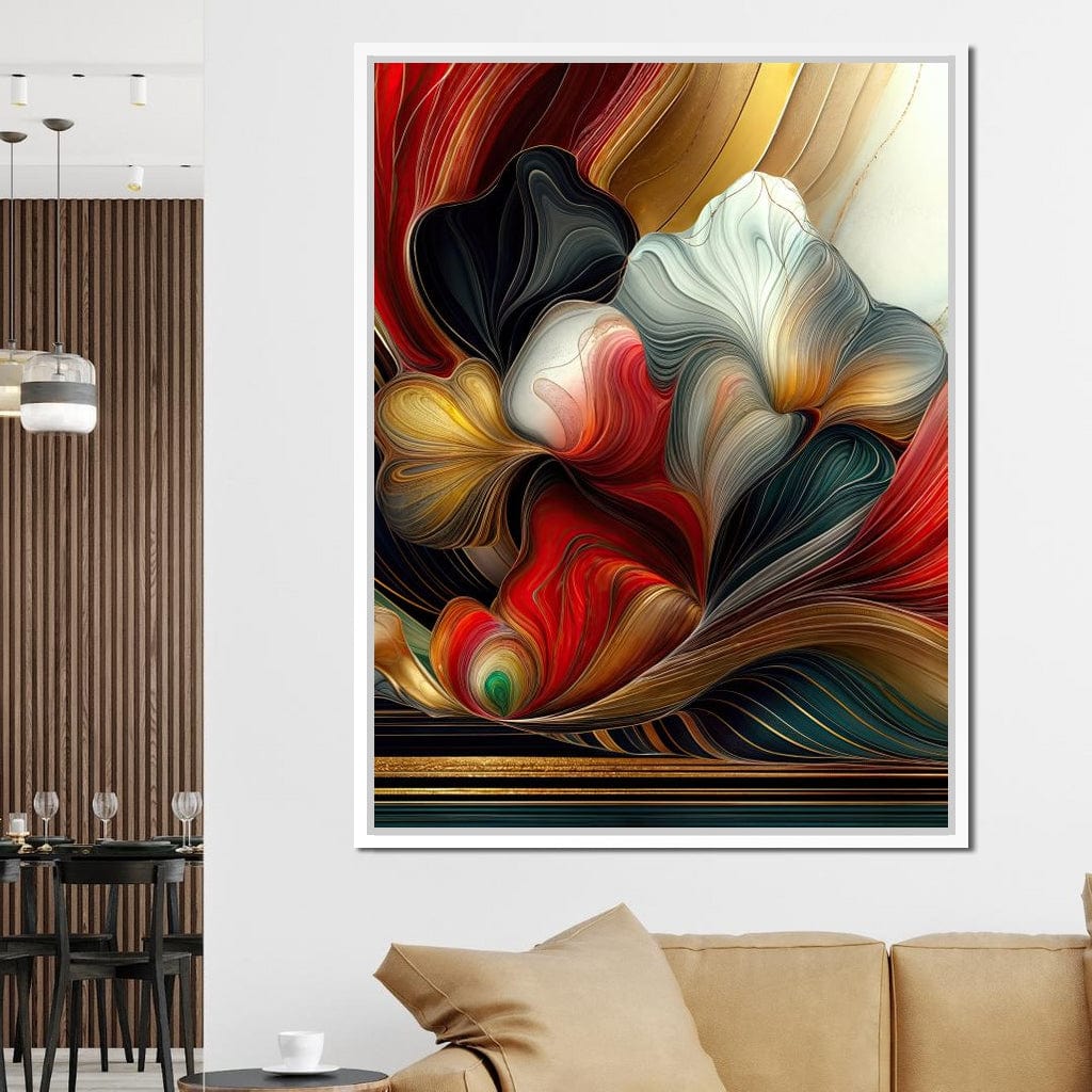 Flow Canvas Wall Art