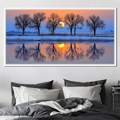 Equinox Reflections Canvas Wall Art